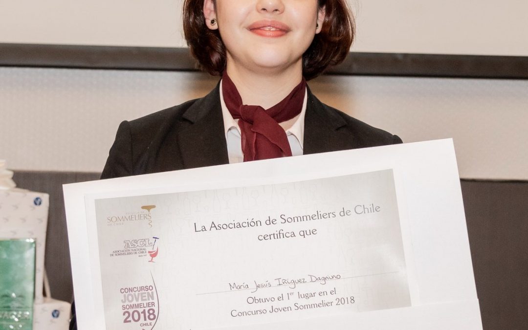 Best young Sommelier of Chile 2018