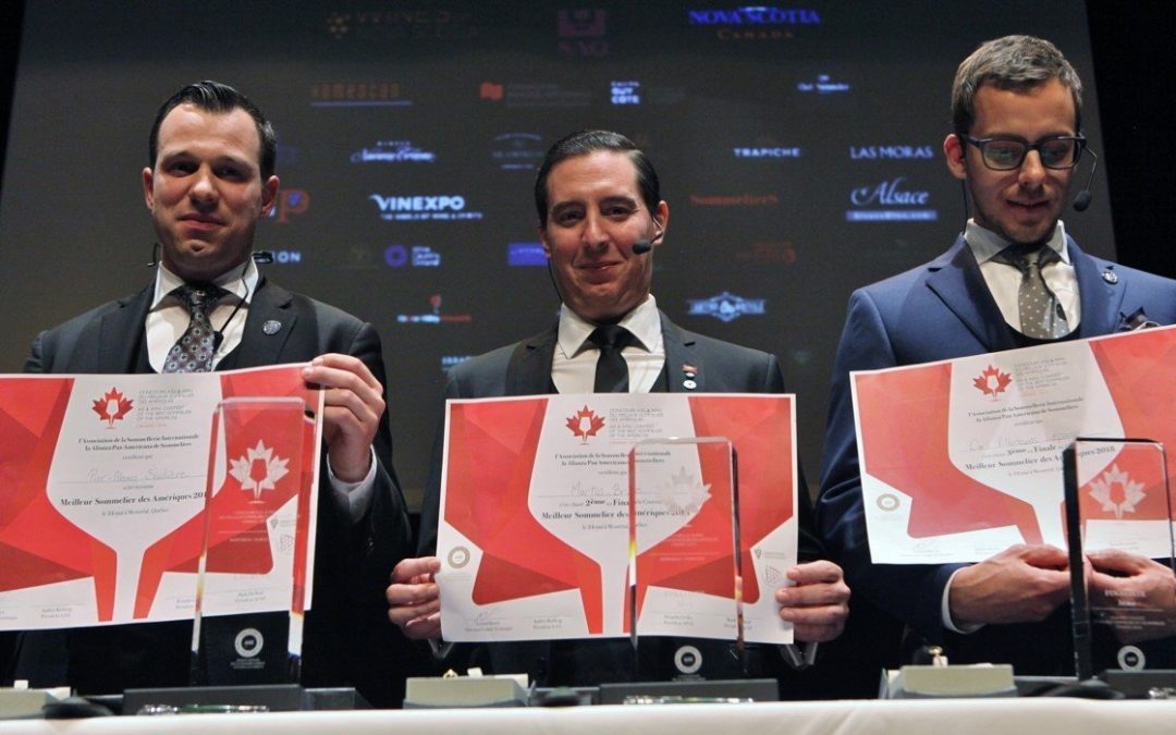 ASI & APAS contest of the best Sommelier of the Americas – Canada 2018