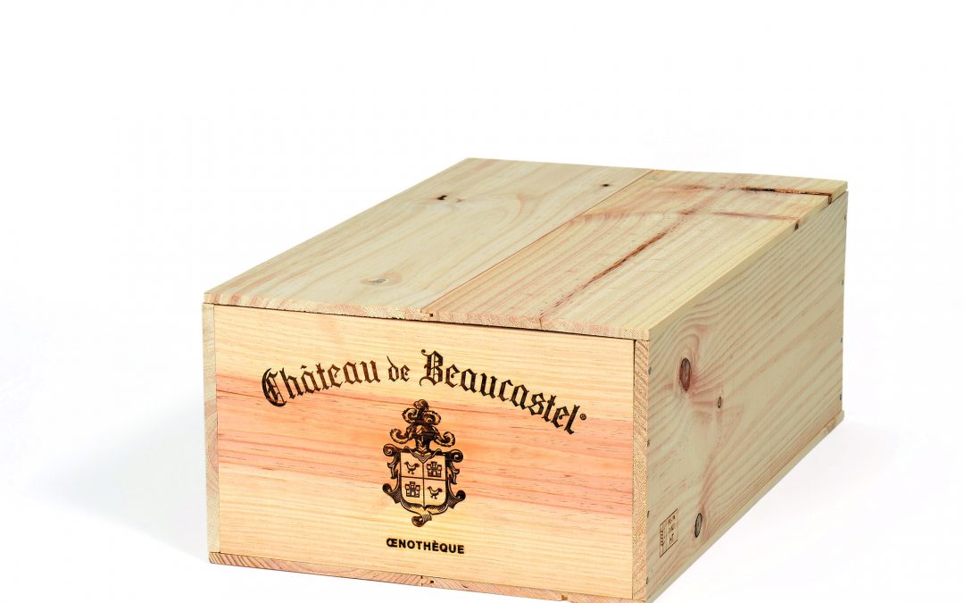Famille Perrin : Oenothèque Case of Château de Beaucastel